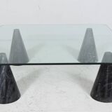Massimo/Lella Vignelli. In the style of. Coffee table, marble, Italy, 1980s.