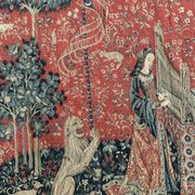 Tapestry in the Halluin stitch