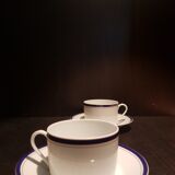 Pair of Haviland porcelain cups