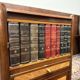 Set of Classic English Nightstand with Books and Marqueterie
