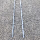 Set of 2 metal wall coat rack