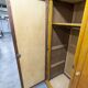 French wardrobe with tapered legs, 3 doors, 120cm hanging rail, new.