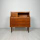 1960s Vintage Mid-Century Danish Teak Design Secretary