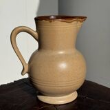 Vintage stoneware round carafe
