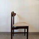 6 vintage Scandinavian teak chairs by Dyrlund