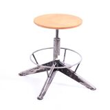 Vintage steel stool