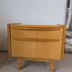 Paire de chevets en bois blond