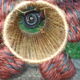 Pair of braid rope hanging  1960/70