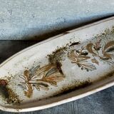 60s ceramic potter oval dish