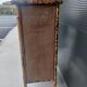 burnt bamboo wardrobe and grass cloth