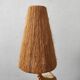 Vintage 1950s table lamp in rope – in the style of Audoux & Minet