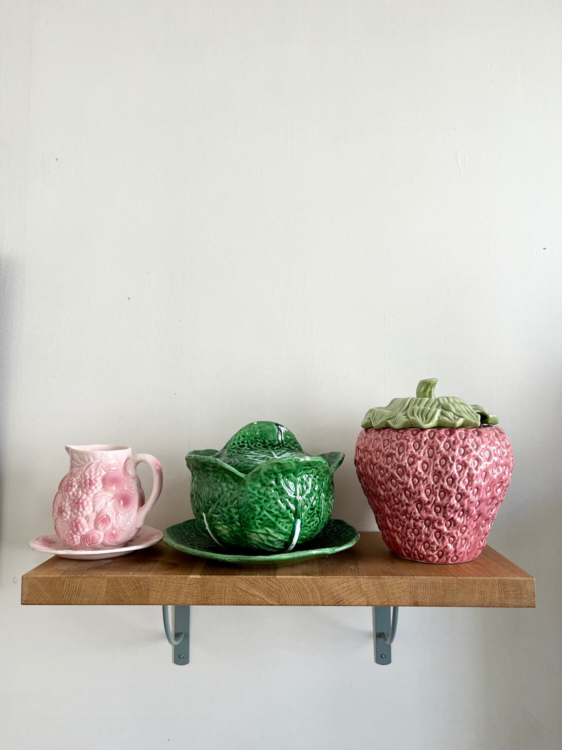 Bordallo Pinheiro Strawberry Tureen