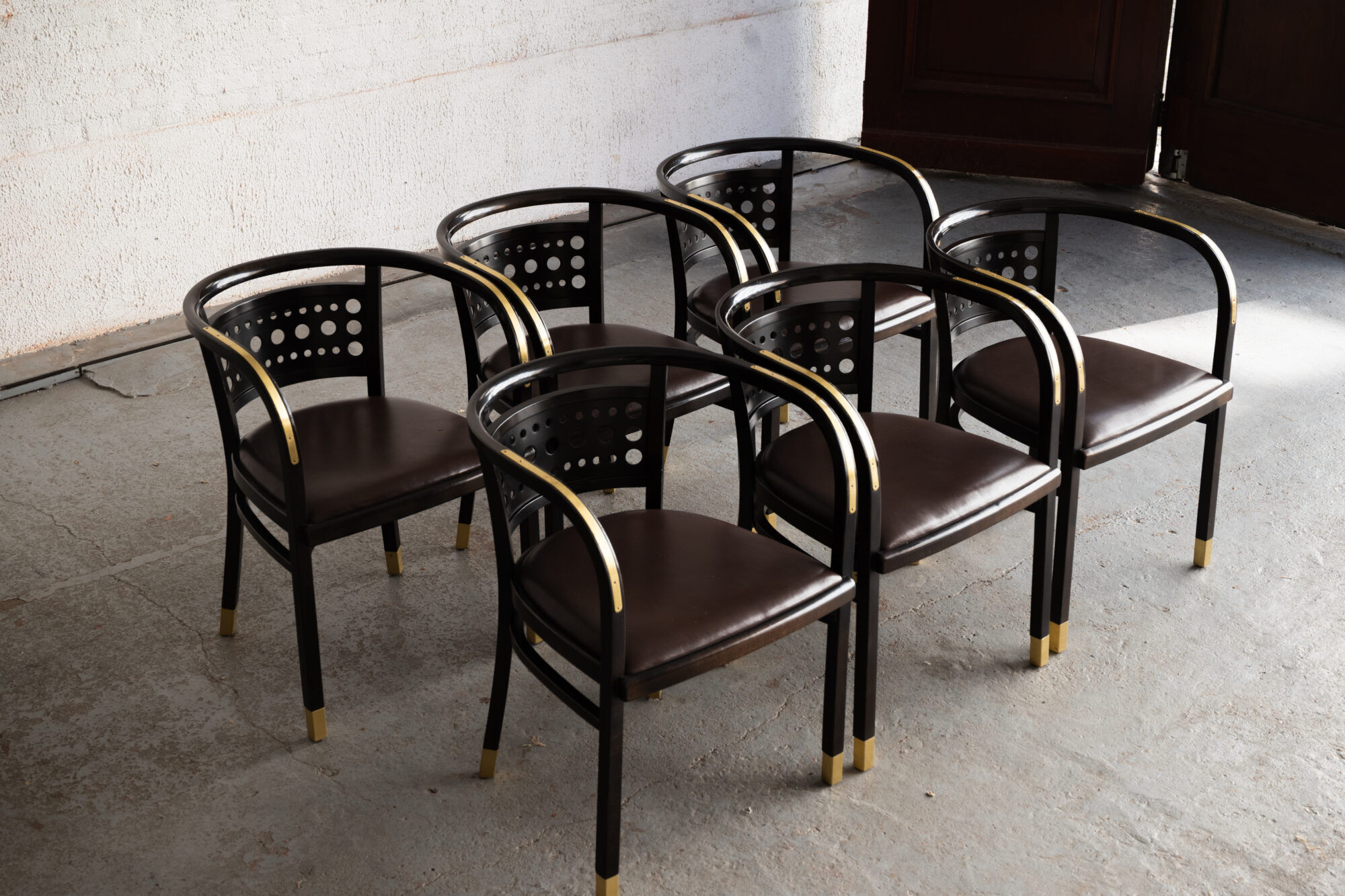 Salle à manger par Otto Wagner pour Thonet