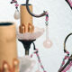 Lustre opaline rose