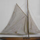 Pool sailboat, model of old boat