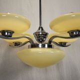 Art Deco Chandelier, Czechoslovakia, 1930s