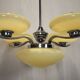 Art Deco Chandelier, Czechoslovakia, 1930s
