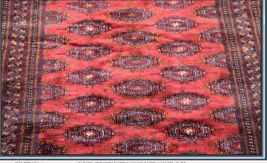 Orient carpet Bukhara Pakistan - Sun : 1.24 X 1.90 M