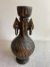Vase en terre cuite à anneaux