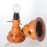 Lampe art deco champignon carlos zipperer