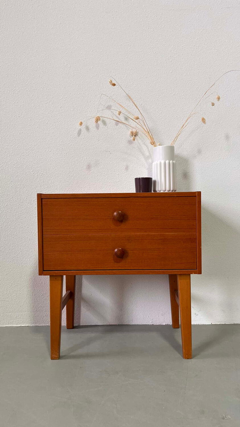 Vintage chest of drawers teak