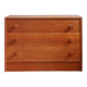 Danish teak chest of drawers from the 1960s.