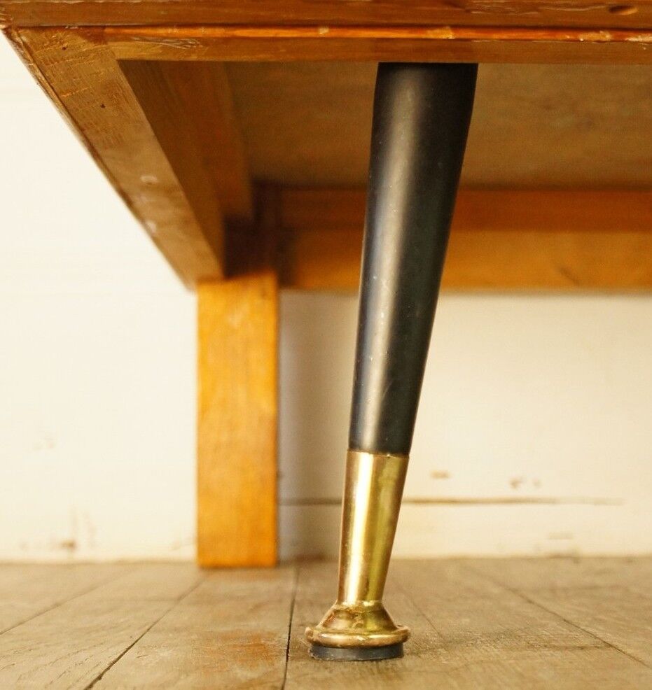 Modernist gilded oak cabinet circa 1960