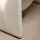 Giancarlo Piretti Alky Lounge Chair in White Bouclé Fabric for Anonima Castelli