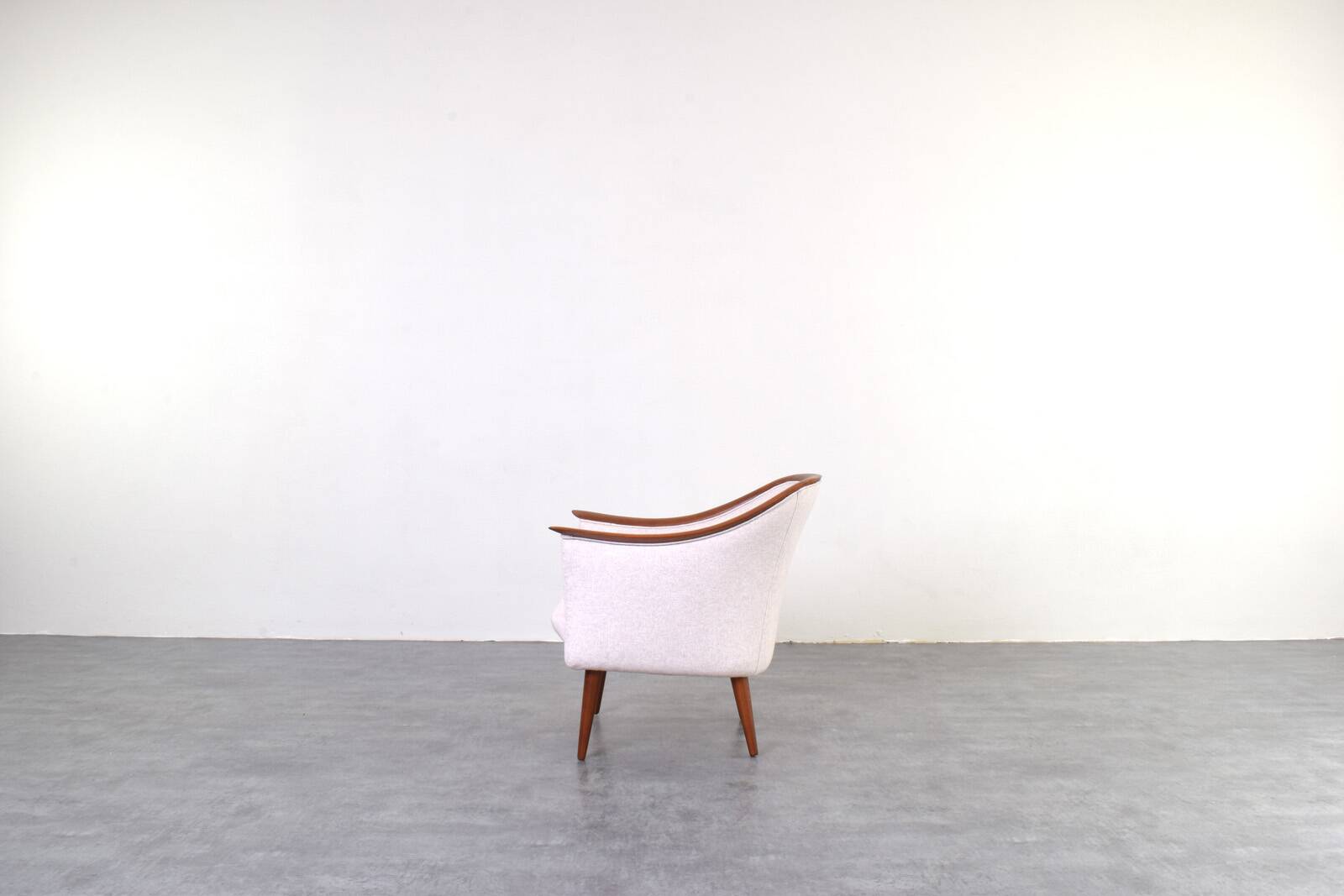 Teak Armchairs by Fredrik A. Kayser for Vatne Lenestolfabrikk, 1960s Set o2