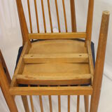 Set of 4 Scandinavian chairs year 70s