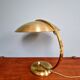Bauhaus desk lamp in brass, Egon Hillebrand, 1930
