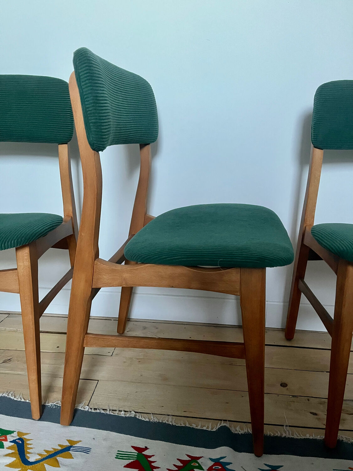Set of three chairs