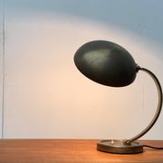 Mid-Century German Brass Table Lamp by Gecos Cosack