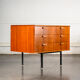Commode vintage  6 tiroirs
