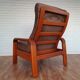 Fauteuil danois réglable HS Design, années 80
