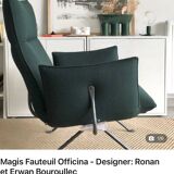 Fauteuil vert Officina - Magis - Designer: Ronan et Erwan Bouroullec