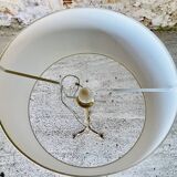 Lampadaire laiton vintage, tripode circa 1960s