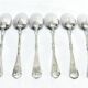Cardeilhac - 6 teaspoons in solid silver