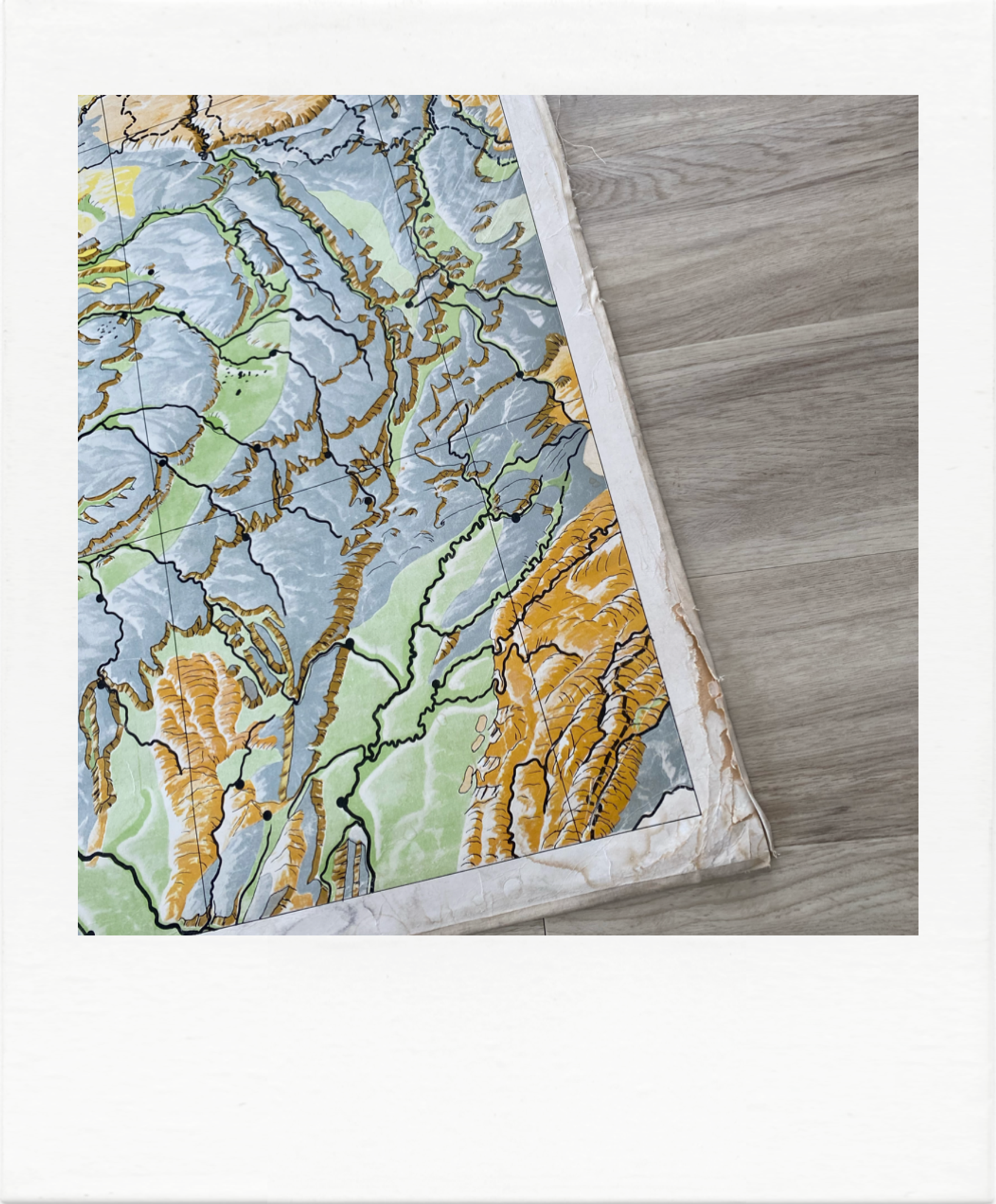 School map old Paris Basin