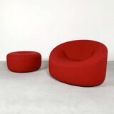 Pumpkin and ottoman chair by Pierre Paulin for Ligne Roset, 2008
