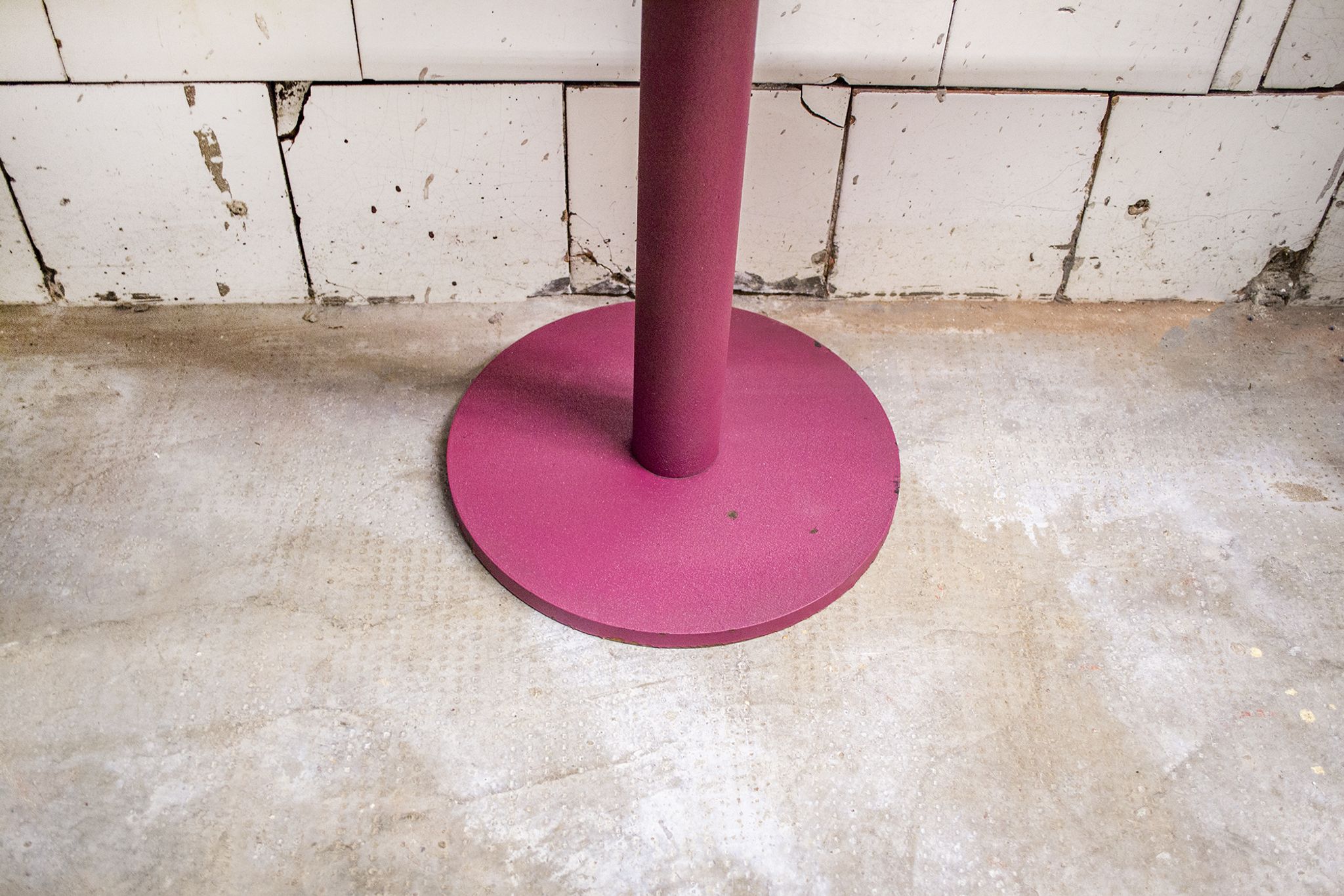 Console with postmodern mirror by Saporiti Italia, 80s