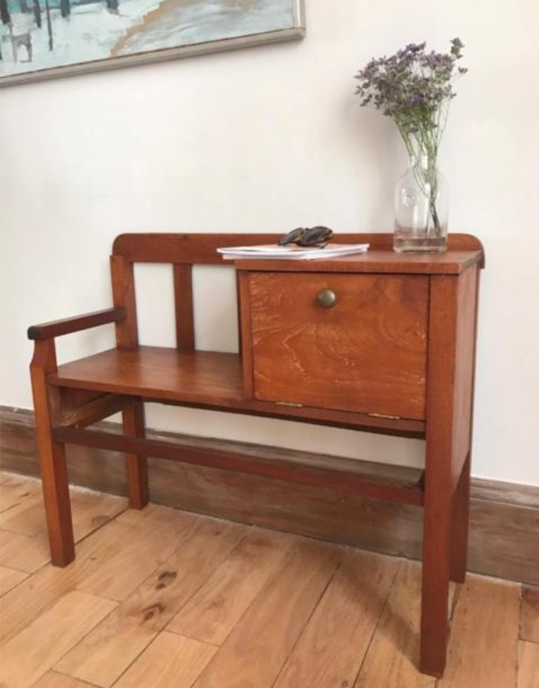 Banc téléphone vintage