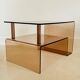Table basse en altuglas par Michel Dumas, France années 70