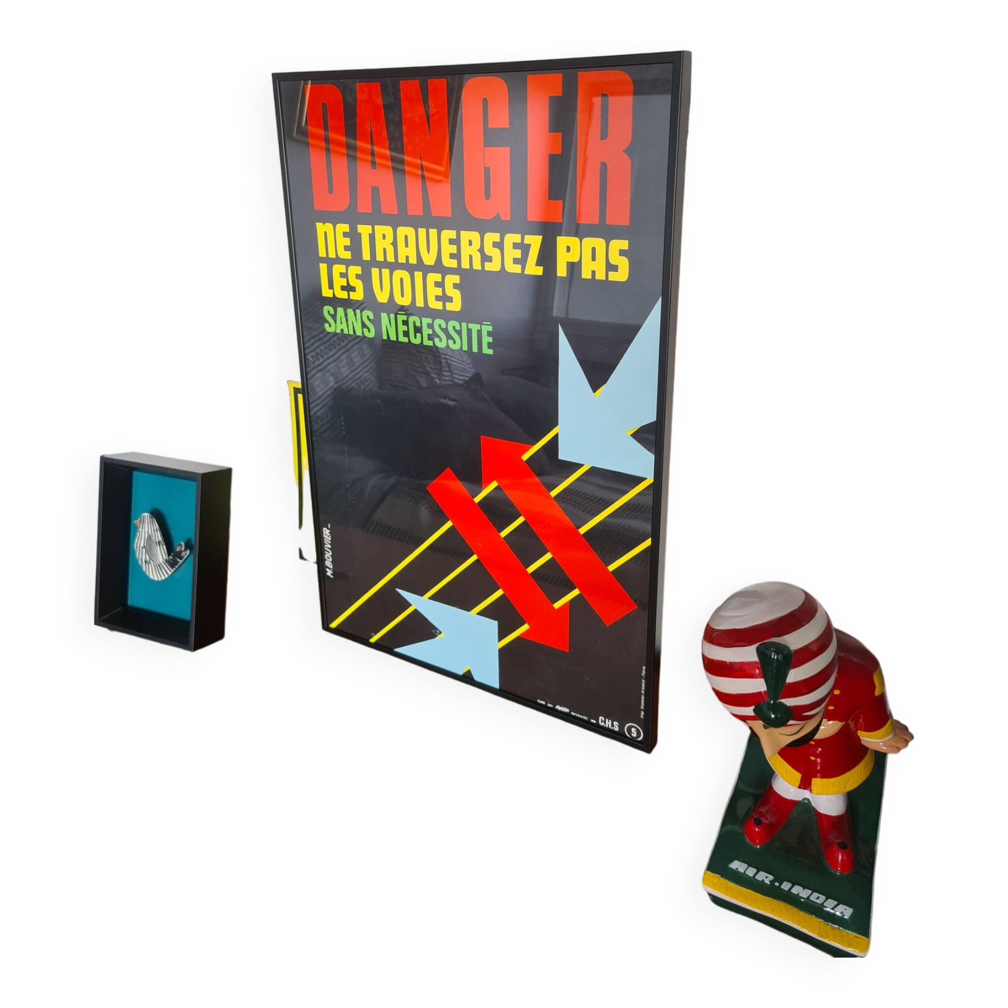 Vintage RATP poster from the 70s