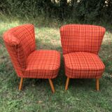 Vintage 60s Cocktail Armchairs