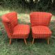 Vintage 1960s Cocktail Armchairs