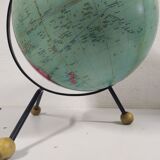 Globe world map George Philip London 1962 Taride design 60's