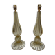 Pair of Murano glass lamps 1990