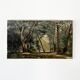 Tableau "Sous-bois", Huile sur toile