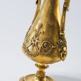 Old brass candle holder early xxth